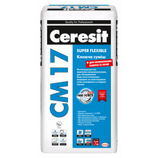 Високоеластична клеюча суміш Ceresit CM 17 Super Flexible 25кг