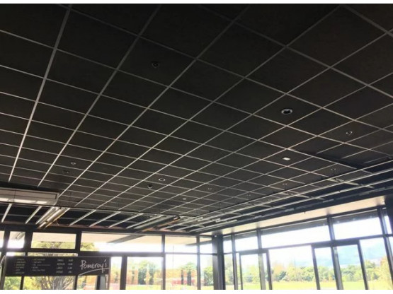 Плита підвісної стелі AMF THERMATEX Alpha Grey 600x600х19 мм Board