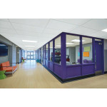 Плита підвісної стелі ARMSTRONG BioGuard Acoustic 600x1200х17 мм Tegular-15