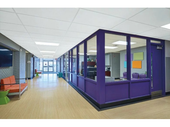 Плита підвісної стелі ARMSTRONG BioGuard Acoustic 600x1200х17 мм Tegular-15