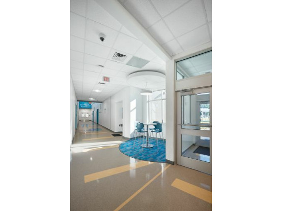 Плита підвісної стелі ARMSTRONG BioGuard Acoustic 600x1200х17 мм Tegular-15