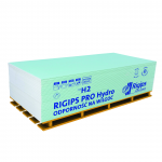 Гіпсокартон вологостійкий Rigips PRO Hydro (стіновий), 12.5x1200x2500 мм