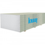 Гіпсокартон звичайний Knauf (стіновий), 12.5x1200x2500 мм
