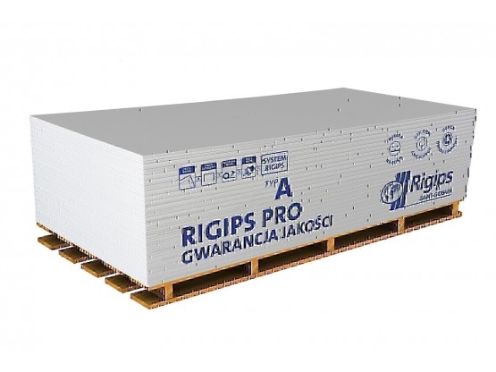 Гіпсокартон звичайний Rigips PRO (стельовий), 9.5x1200x2500 мм