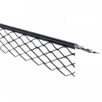 Кутник для мокрих штукатурок металевий (0.35), 2.5 м