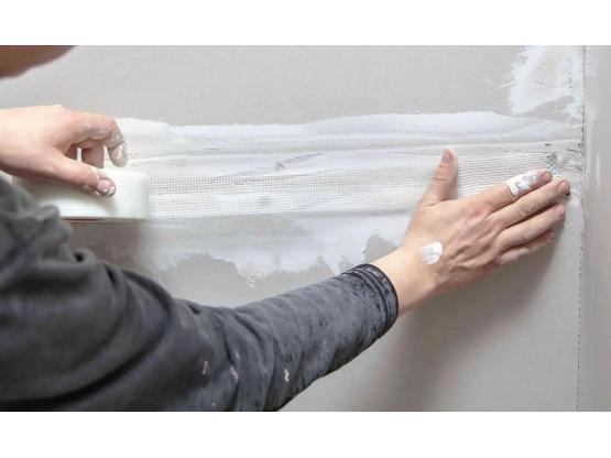 Стрічка для швів (серп\'янка скловолоконна) 100 мм, 10 м