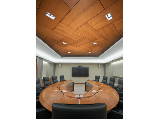 Плита підвісної стелі AMF THERMATEX Varioline Wood Birch 600x600х24 мм Vector