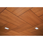 Плита підвісної стелі AMF THERMATEX Varioline Wood Birch 600x600х24 мм Vector