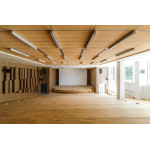 Плита підвісної стелі AMF THERMATEX Varioline Wood Birch 600x600х24 мм Vector