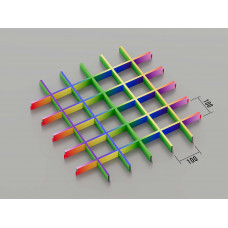 Стеля ГРИЛЬЯТО 100x100 мм класичне RAL на замовлення
