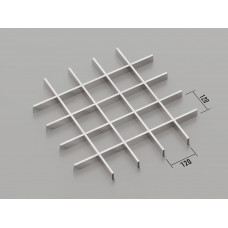 Стеля ГРИЛЬЯТО 120x120 мм класичне хром