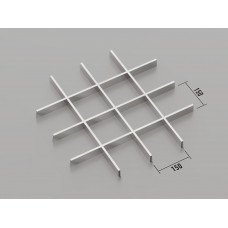 Стеля ГРИЛЬЯТО 150x150 мм класичне хром