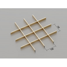 Стеля ГРИЛЬЯТО 150x150 мм класичне золото