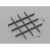 Грильято класичне (RAL 7024), 150x150 мм