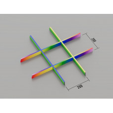 Стеля ГРИЛЬЯТО 200x200 мм класичне RAL на замовлення