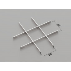 Стеля ГРИЛЬЯТО 200x200 мм класичне хром