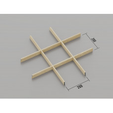 Стеля ГРИЛЬЯТО 200x200 мм класичне світле дерево