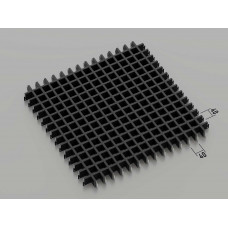 Стеля ГРИЛЬЯТО 40x40 мм класичне RAL 9005, чорний