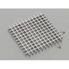 Стеля ГРИЛЬЯТО 50x50 мм класичне хром