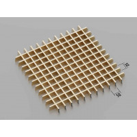 Грильято класичне (Золото), 50x50 мм