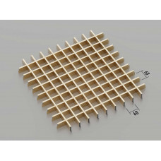 Стеля ГРИЛЬЯТО 60x60 мм класичне золото