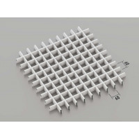 Грильято класичне (RAL 9003), 60x60 мм