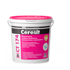 Штукатурка силікон-силікатна декоративна <<камінцева>> Ceresit CТ 174 25кг