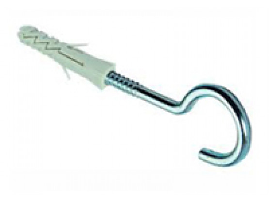 Розпірний дюбель (8x40) в комплекті з шурупом з круглим крюком (4,5)