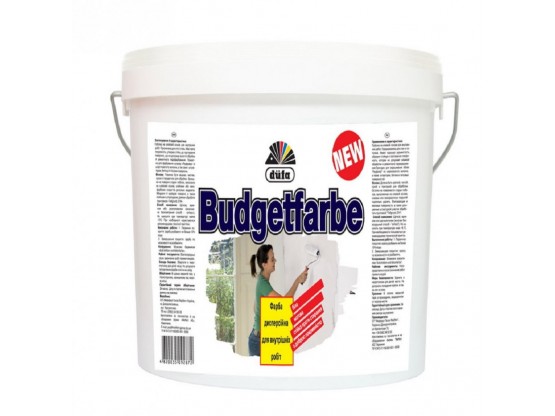Фарба для стіни і стелі Dufa Budgetfarbe