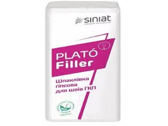 Гіпсова шпаклівка для швів ГКЛ Plato Filler 25кг