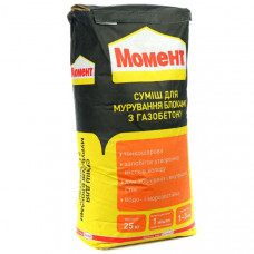Суміш для кладки газобетону <<Момент>>