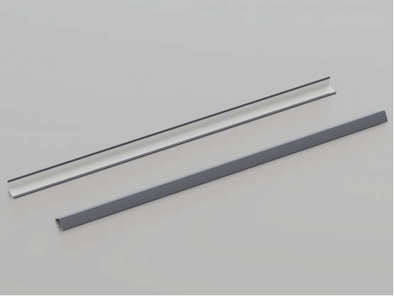 Пристінний кутник КЗС L-подібний (RAL 7024), 3 м