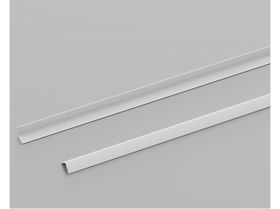 Пристінний кутник КЗС L-подібний (RAL 9003), 3 м