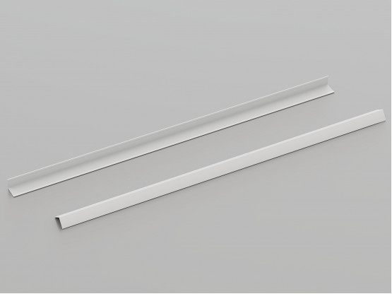 Пристінний кутник КЗС L-подібний (RAL 9003), 3 м