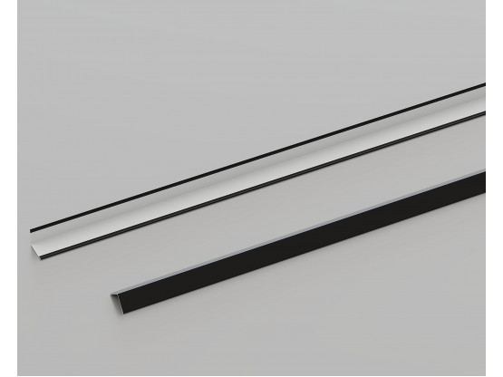 Пристінний кутник КЗС L-подібний (RAL 9005), 3 м