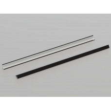 Пристінний кутник КЗС L-подібний (RAL 9005), 3 м