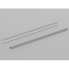 Пристінний кутник КЗС L-подібний (RAL 9006), 3 м