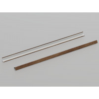 Пристінний кутник КЗС L-подібний (Темне дерево), 3 м