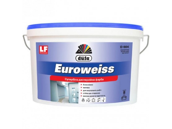 Матова фарба Dufa D604 Euroweiss