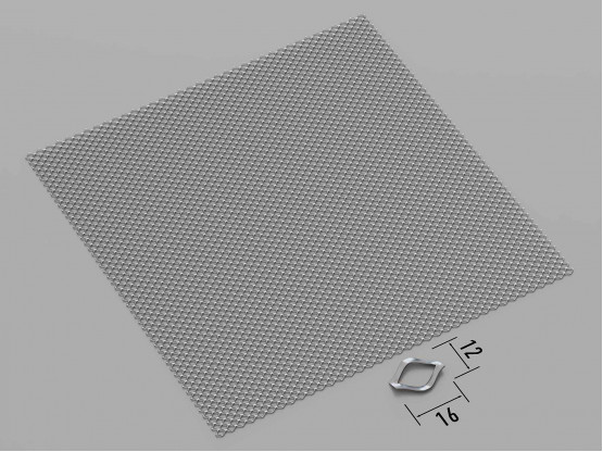 Касета-сітка ячейка 16x12 мм, Board, 600x600 мм