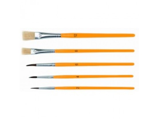 Набір пензлів для підфарбування 5 шт