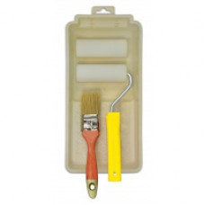 Набір малярний (Мольтопрен 100 мм - 2 шт., ручка, кюветка, пензель)