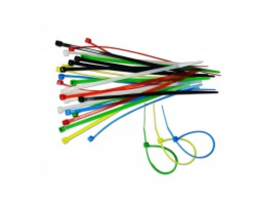 Набор кольорових затяжних ремінців, 30 шт