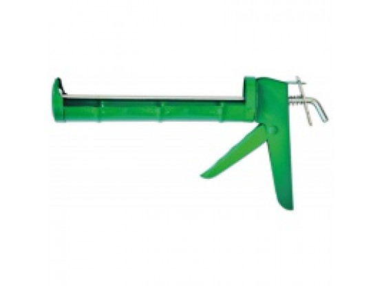 Пістолет для герметика. Металевий напіввідкритий корпус