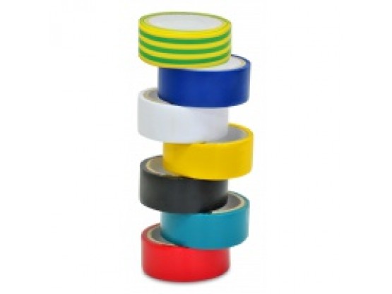 Ізолента ПВХ 19ммх20м, зелено-жовта