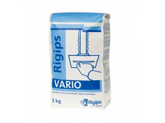 Шпаклівка гіпсова еластична Rigips Vario 5кг
