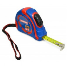 Рулетка прогумований корпус, автофіксатор 3 м х 16 мм