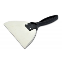 Шпатель гумовий білий з ручкою, Україна