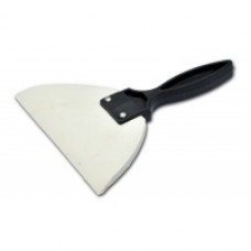 Шпатель гумовий білий з ручкою, Україна