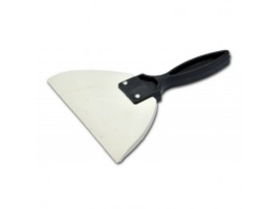 Шпатель гумовий білий з ручкою, Україна